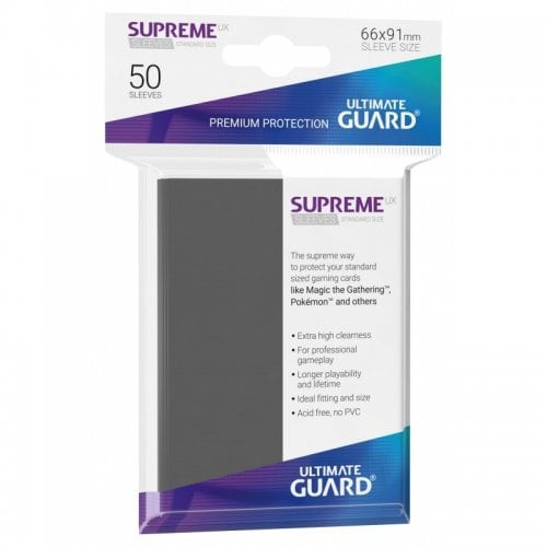 Supreme UX Sleeves Standard Size - Dark Grey (50)