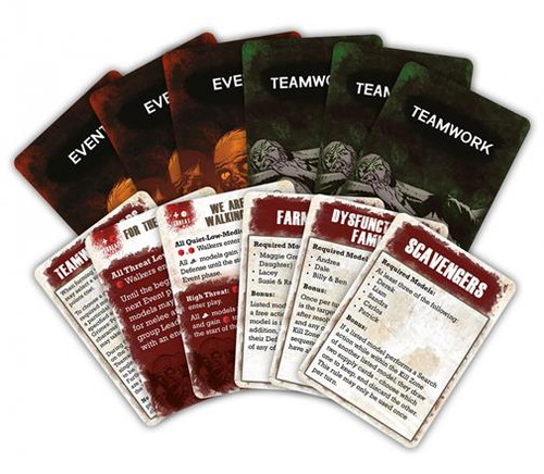 The Walking Dead - All Out War: Teamwork and Event Cards