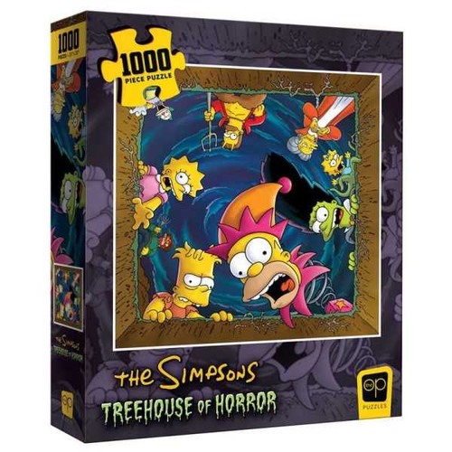 The Simpsons: Treehouse of Horror - Happy Haunting Jigsaw Puzzle (1000 piece)