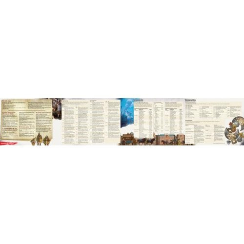 Dungeons & Dragons 5th Edition: Waterdeep Dragon Heist - DM Screen