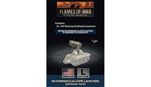 Flames of War - American - Sherman (Calliope) Launchers (Upgrade Pack)