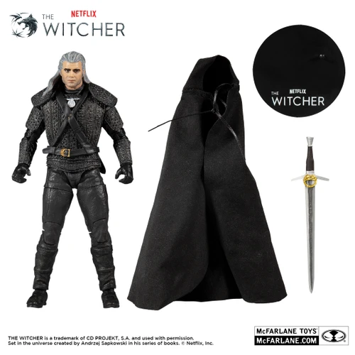 The Witcher Netflix: Geralt of Rivia 7-Inch Figure