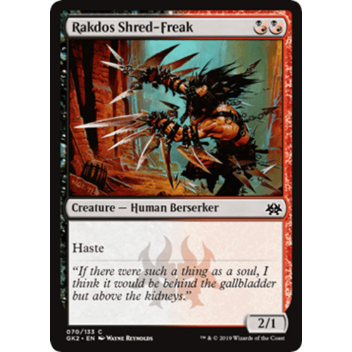 Rakdos Shred-Freak | Ravnica Allegiance Guild Kits