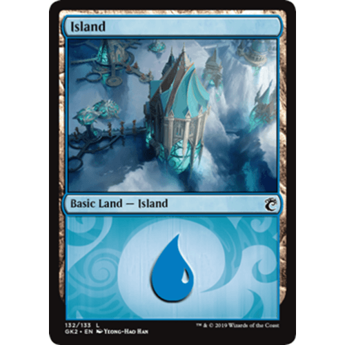Island (#132) Simic Guild Kit - Island
