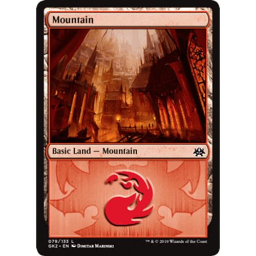 Mountain (#79) Rakdos Guild Kit - Mountain | Ravnica Allegiance Guild Kits