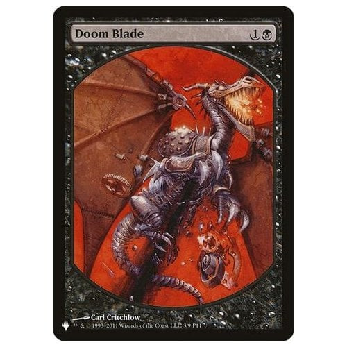 Doom Blade (Magic Player Rewards) (The List Reprint) | Promotional Cards