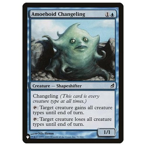 Amoeboid Changeling (The List Reprint)