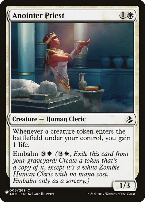 Anointer Priest (The List Reprint) | Amonkhet