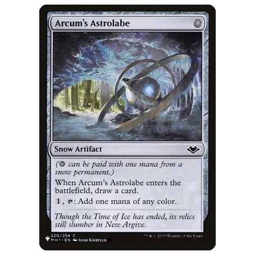 Arcum's Astrolabe (The List Reprint)