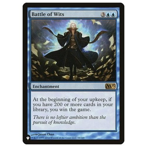 Battle of Wits (The List Reprint) | Magic 2013 Core Set