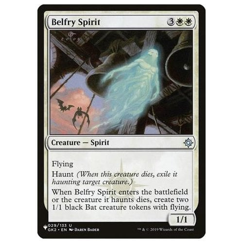 Belfry Spirit (The List Reprint)