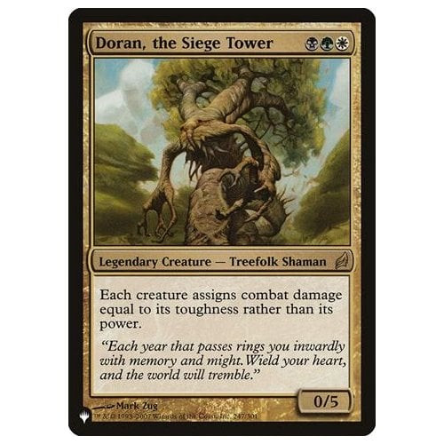 Doran the Siege Tower (The List Reprint)