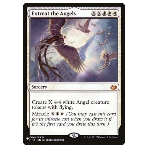 Entreat the Angels (The List Reprint)