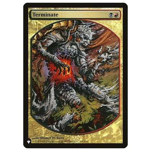 Terminate (Magic Player Rewards) (The List Reprint)