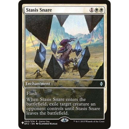 Stasis Snare (Battle for Zendikar Game Day) (The List Reprint)