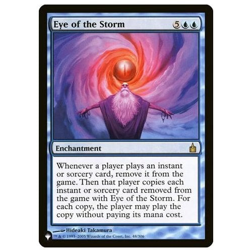 Eye of the Storm (The List Reprint)