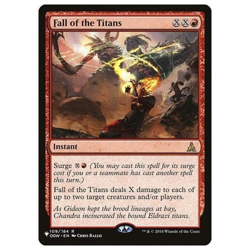 Fall of the Titans (The List Reprint) | Oath of the Gatewatch