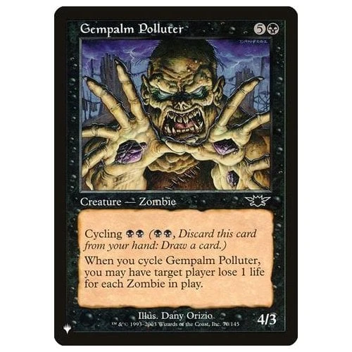 Gempalm Polluter (The List Reprint)