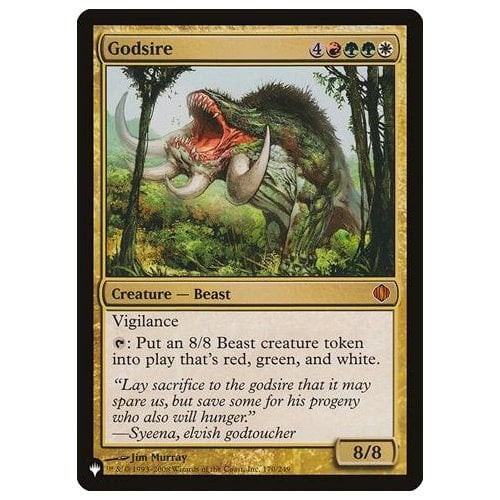Godsire (The List Reprint)