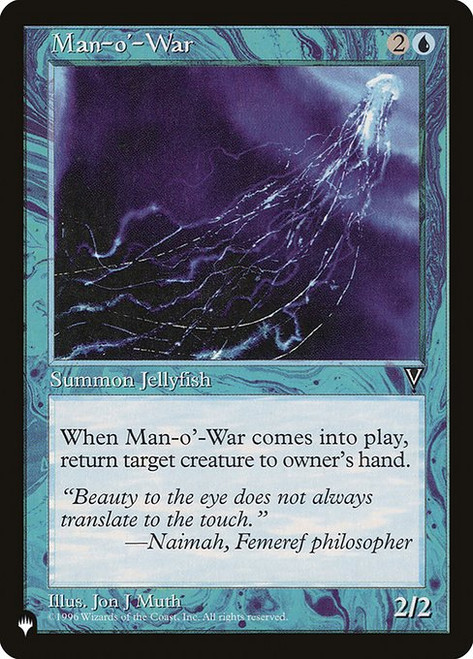 Man-o'-War (The List Reprint)
