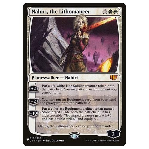 Nahiri, the Lithomancer (The List Reprint)