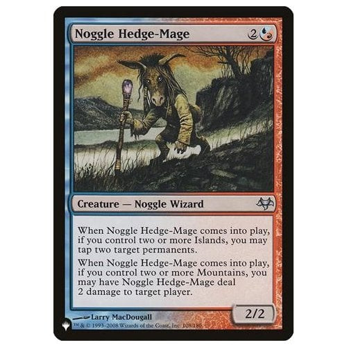 Noggle Hedge-Mage (The List Reprint)