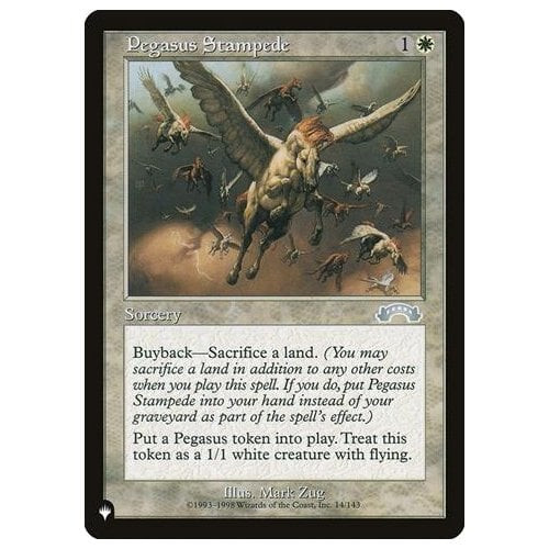 Pegasus Stampede (The List Reprint)