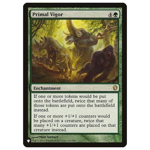 Primal Vigor (The List Reprint) | Commander 2013