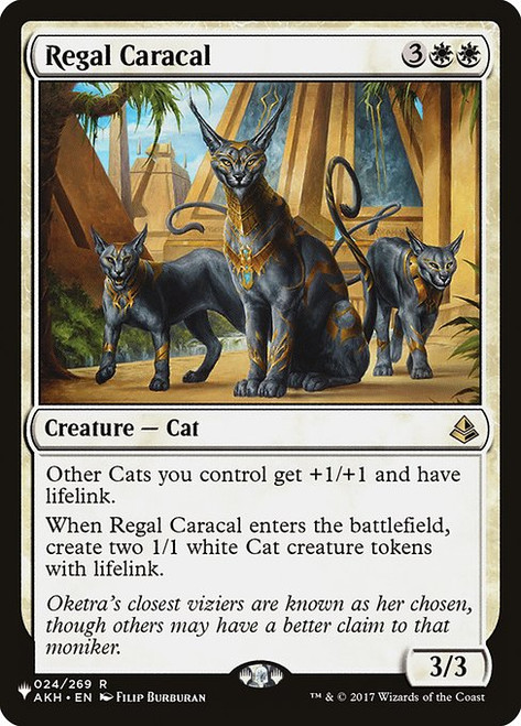 Regal Caracal (The List Reprint)