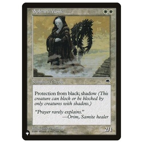 Soltari Monk (The List Reprint)