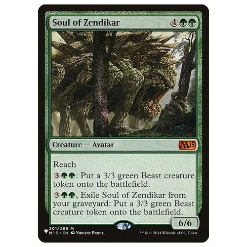 Soul of Zendikar (The List Reprint)