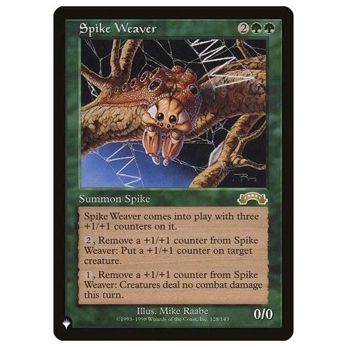 Spike Weaver (The List Reprint)