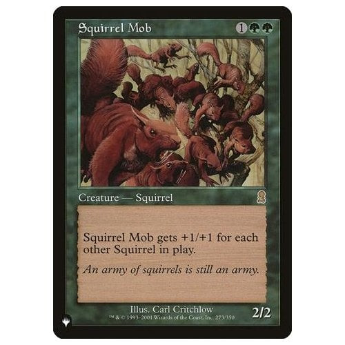 Squirrel Mob (The List Reprint)