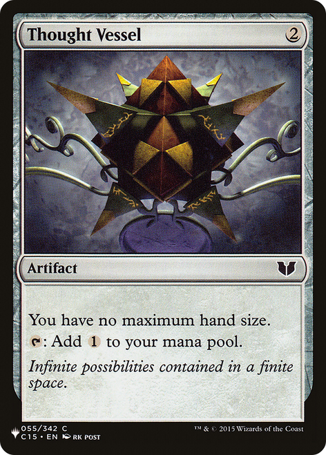 Thought Vessel (The List Reprint)