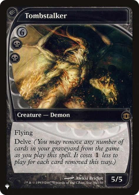 Tombstalker (The List Reprint)