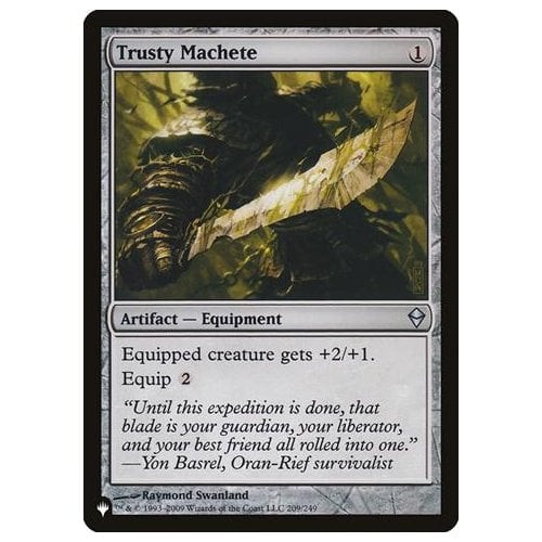 Trusty Machete (The List Reprint)