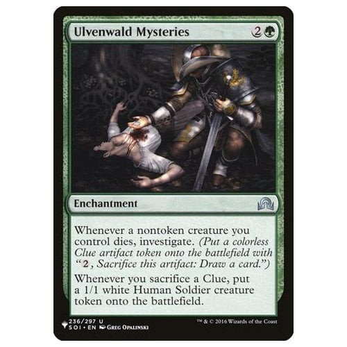 Ulvenwald Mysteries (The List Reprint)