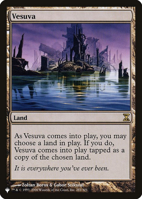 Vesuva (The List Reprint) | Time Spiral