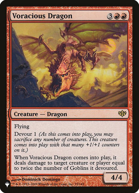 Voracious Dragon (The List Reprint) | Conflux
