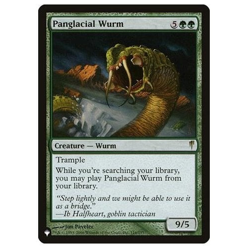 Panglacial Wurm (The List Reprint)