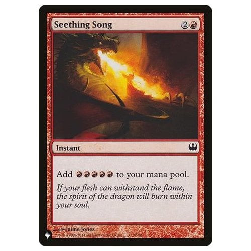 Seething Song (The List Reprint)