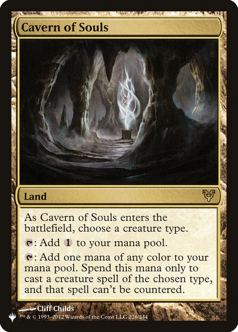 Cavern of Souls (The List Reprint)