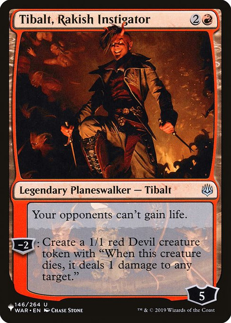 Tibalt, Rakish Instigator (The List Reprint)