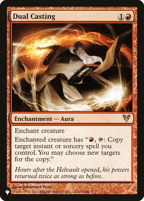 Dual Casting (The List Reprint) | Avacyn Restored