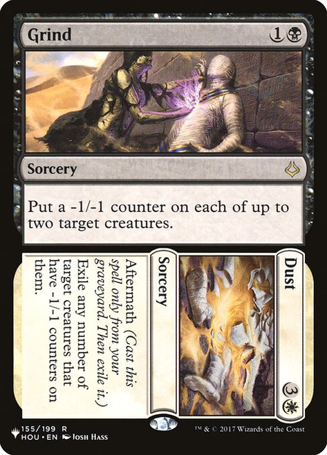 Grind // Dust (The List Reprint) | Hour of Devastation