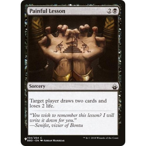 Painful Lesson (The List Reprint)