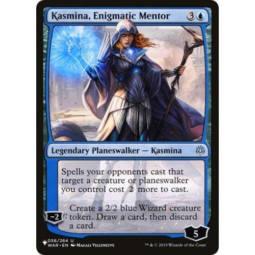 Kasmina, Enigmatic Mentor (The List Reprint)