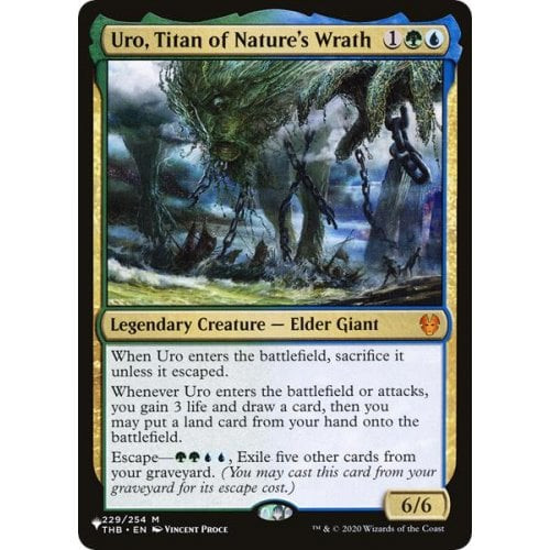 Uro, Titan of Nature's Wrath (The List Reprint)