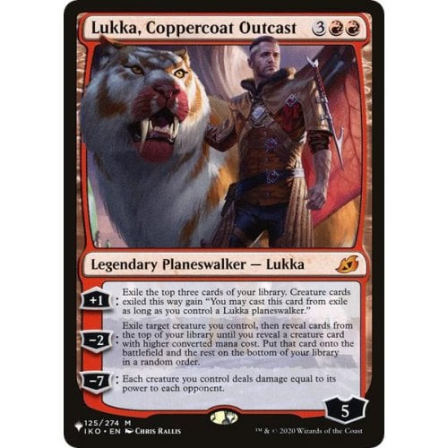 Lukka, Coppercoat Outcast (The List Reprint)