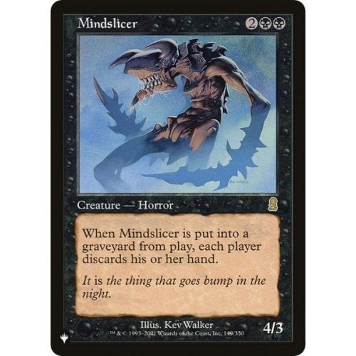 Mindslicer (The List Reprint)